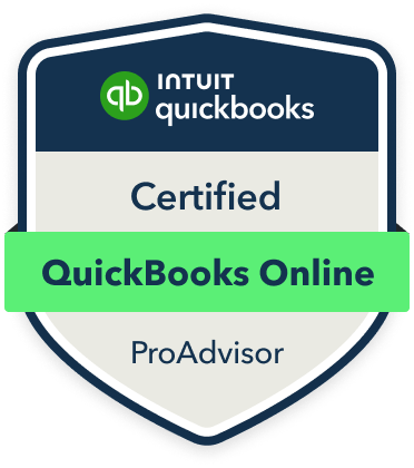Certified QuickBooks Online ProAdvisor Badge